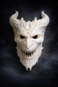 Hexenmeister / Dämon Maske roh & unbehandelt für Fasnacht, Fasnet & Fasnt